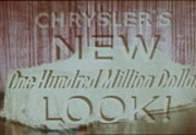 Chrysler's New One Hundred Million Dollar Look! (aka Chrysler 1955 New Car Movie) - Fairbanks (Jerry) Productions