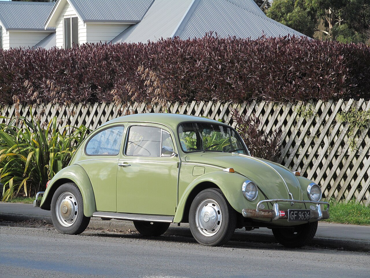 A 1972 Volkswagen Beetle