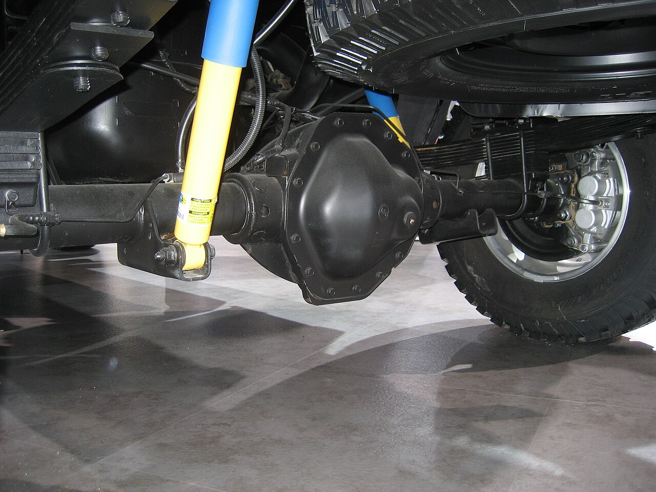 Dodge Power Wagons feature front and rear selectable locking differentials