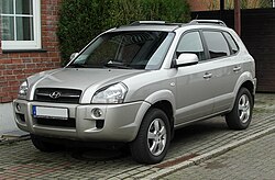 Hyundai Tucson 2.0 CRDi (JM) – Frontansicht, 14. März 2011, Wülfrath