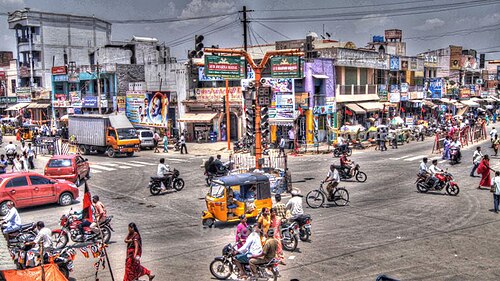 Krishnagiri traffic circle