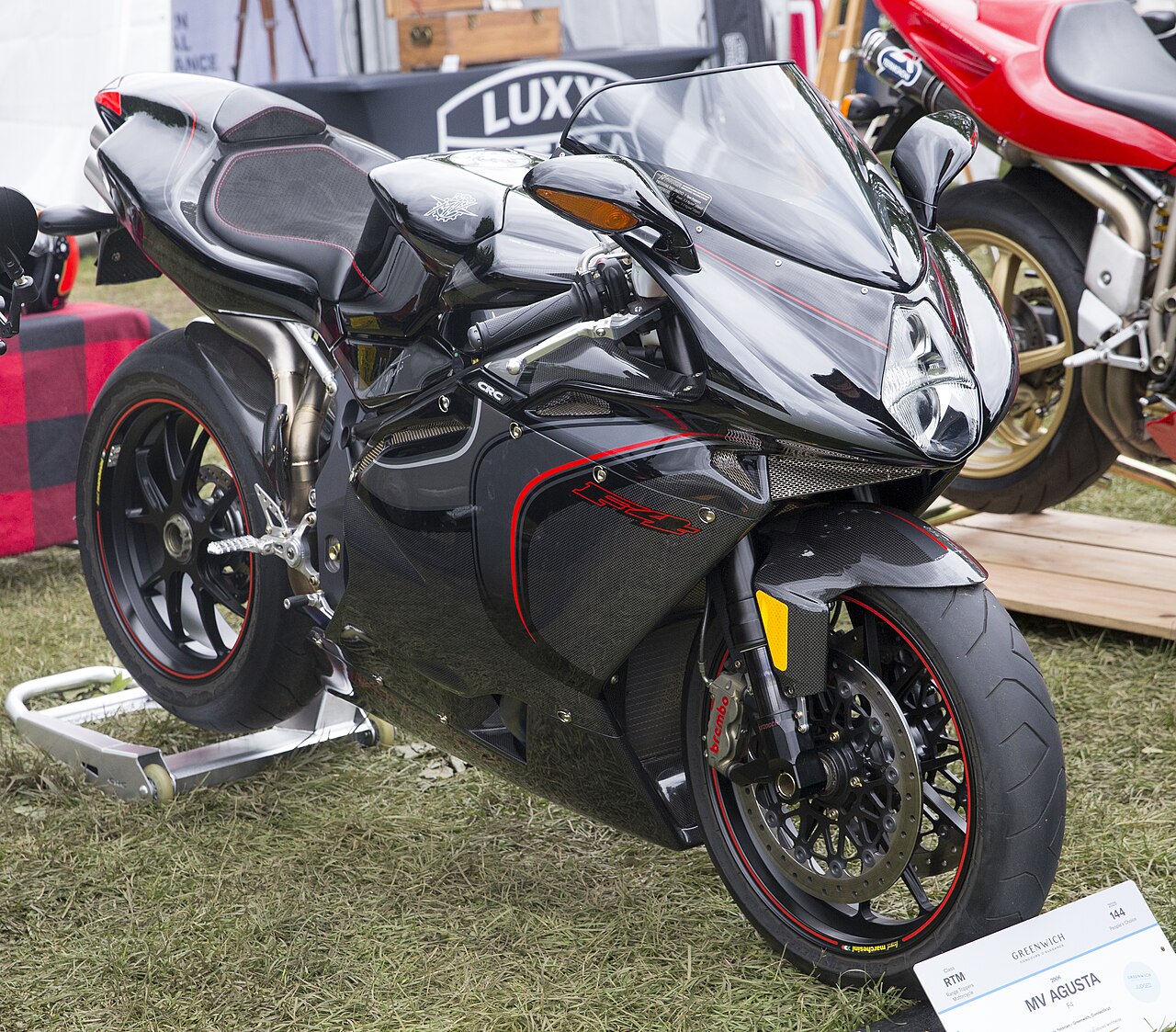 2006 MV Agusta F4 CC, front right (Greenwich 2025)