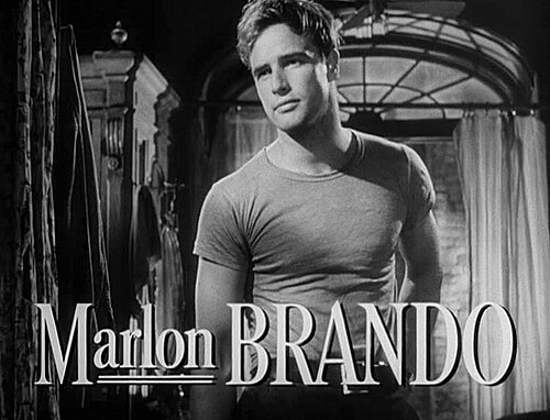 Marlon Brando in the trailer for A Streetcar Named Desire