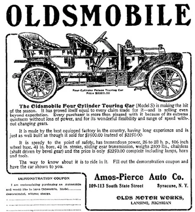 Oldsmobile Model S 1906