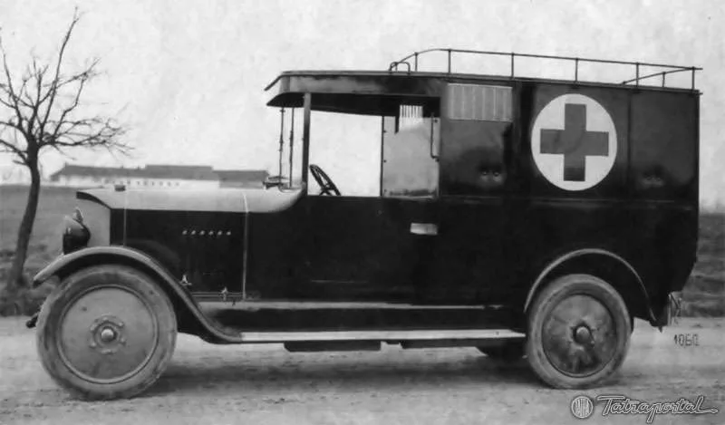 Nesselsdorfer Wagenbau-Fabriksgesellschaft Tatra Nesselsdorf type TTatra 20 1914–1926