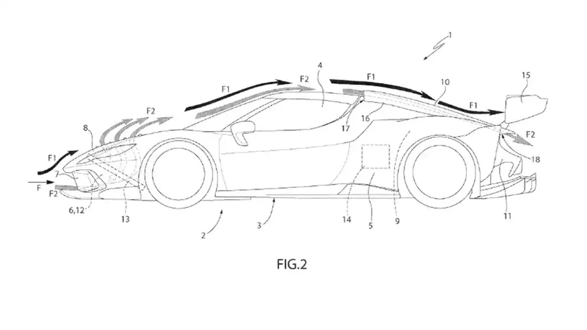 Ferrari Roof Scoop Patent – Nov. 2026