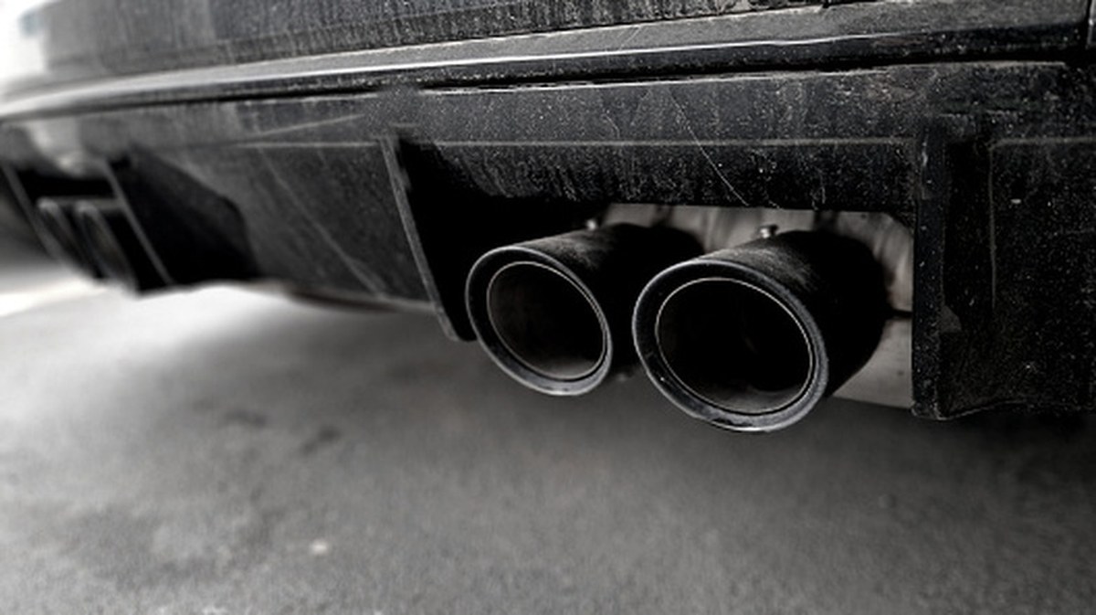 Dual exhaust with quad tips