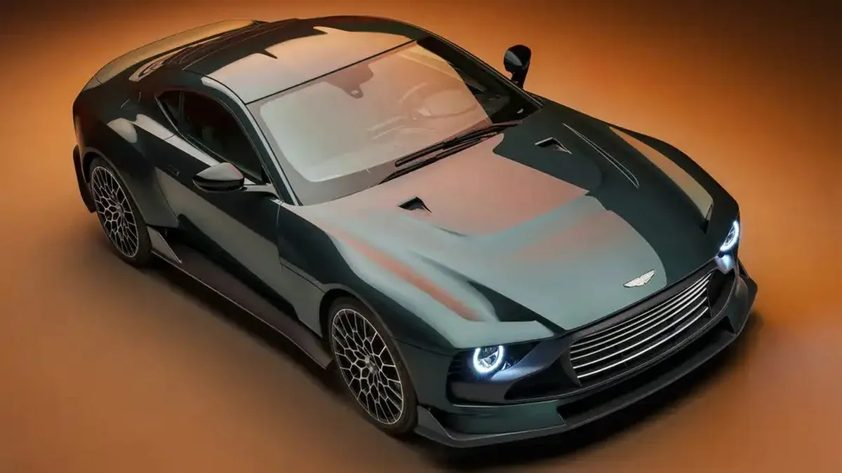 Aston Martin Valour Front 3/4 View