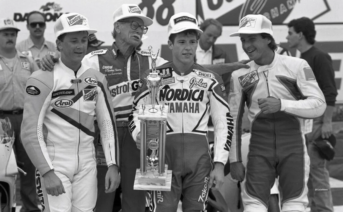 Throwback Thursday: John Kocinski, 1988'de Daytona AMA 250cc Grand Prix'ini Kazandı