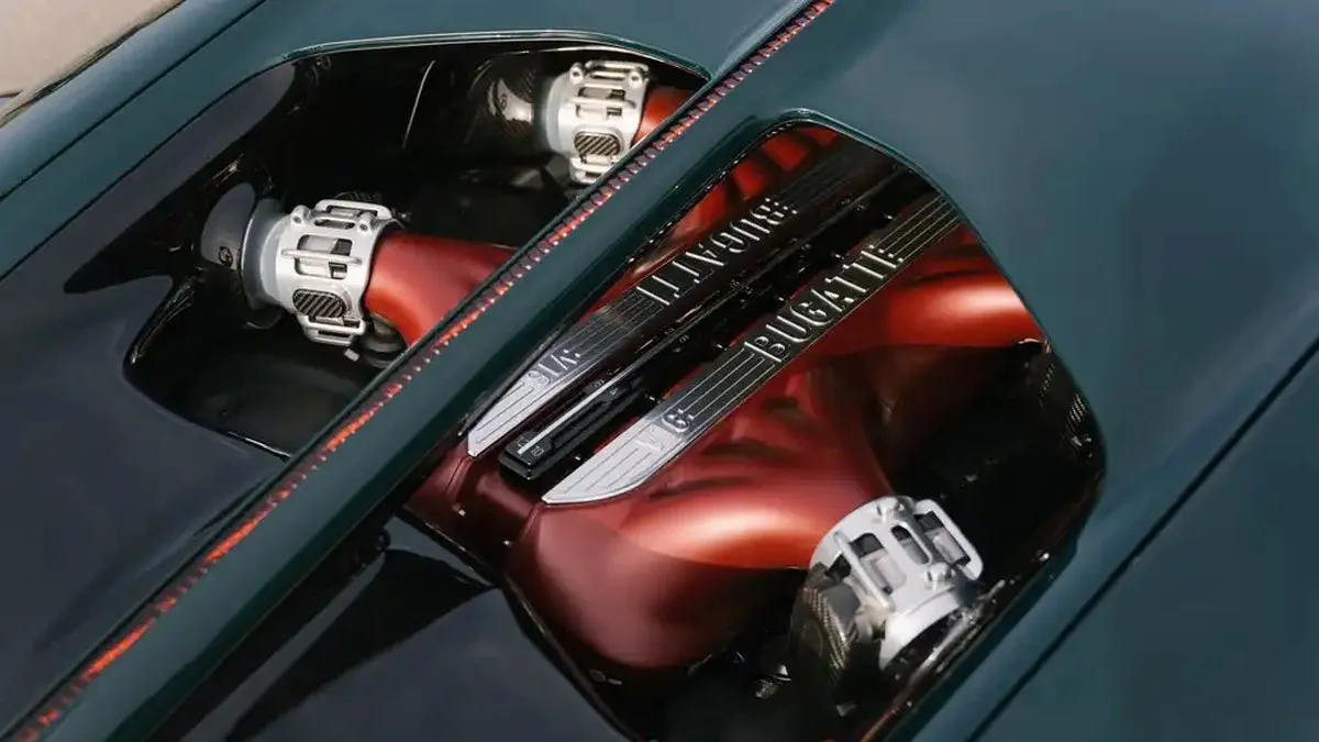 2027 Bugatti Tourbillon V16 Engine
