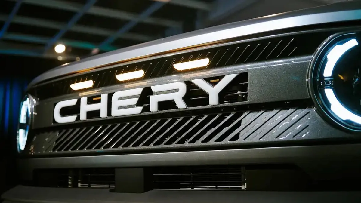 Chery KP31 concept grille