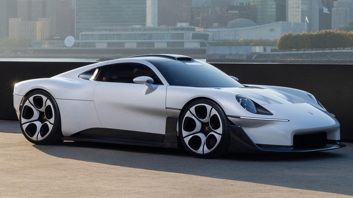 Porsche's new Mission S in New York City