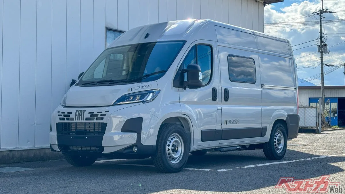 FIAT DUCATOをベースにした新しいRICORSO