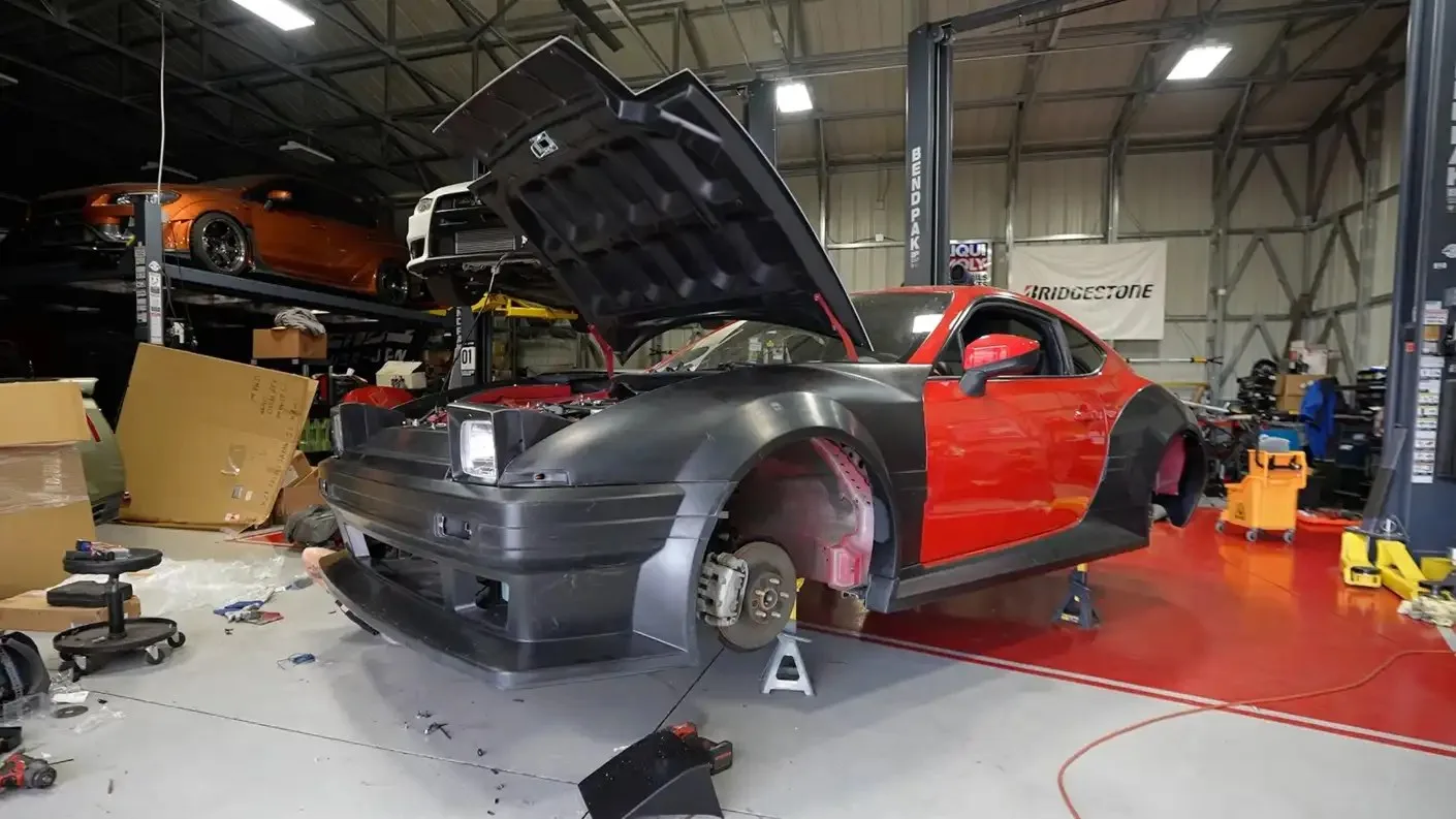 Dustin Williams Toyota 86 Project Car with NEO86 body kit 1