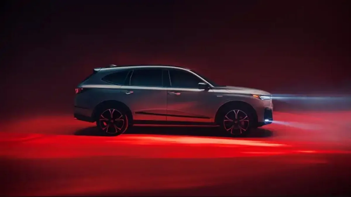 2026 Acura MDX side