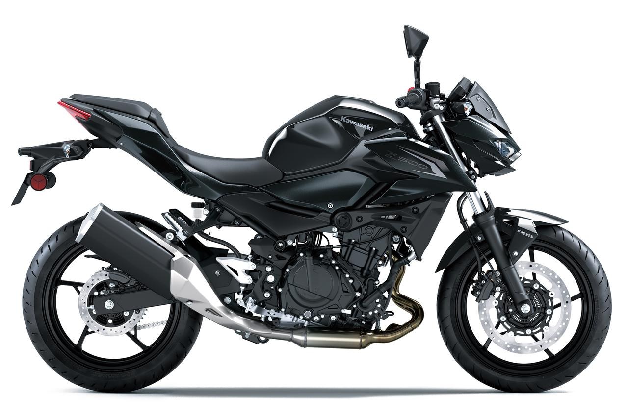 画像1: カワサキ「Z500」2027年モデル発表! 精悍な新色を採用した軽量ネイキッド、10月17日発売・価格84万7000円
