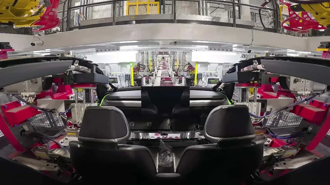 Tesla Cybercab Unboxed Production Line