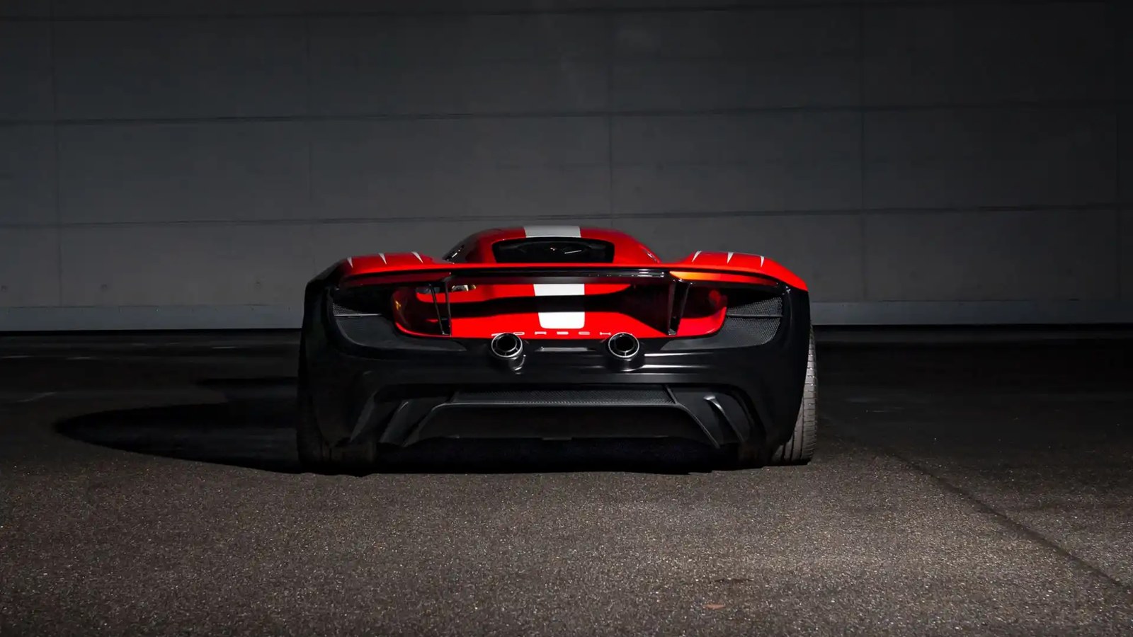 2013 Porsche 917 Living Legend rear end