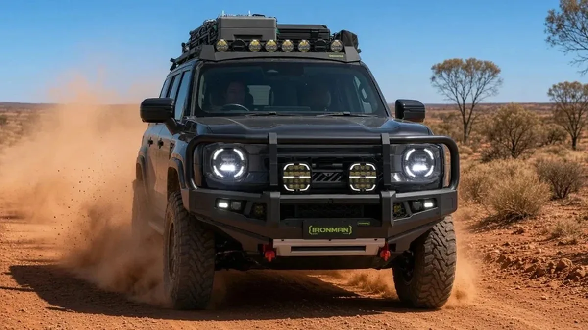 Chery Stockman with Ironman 4x4 accessories