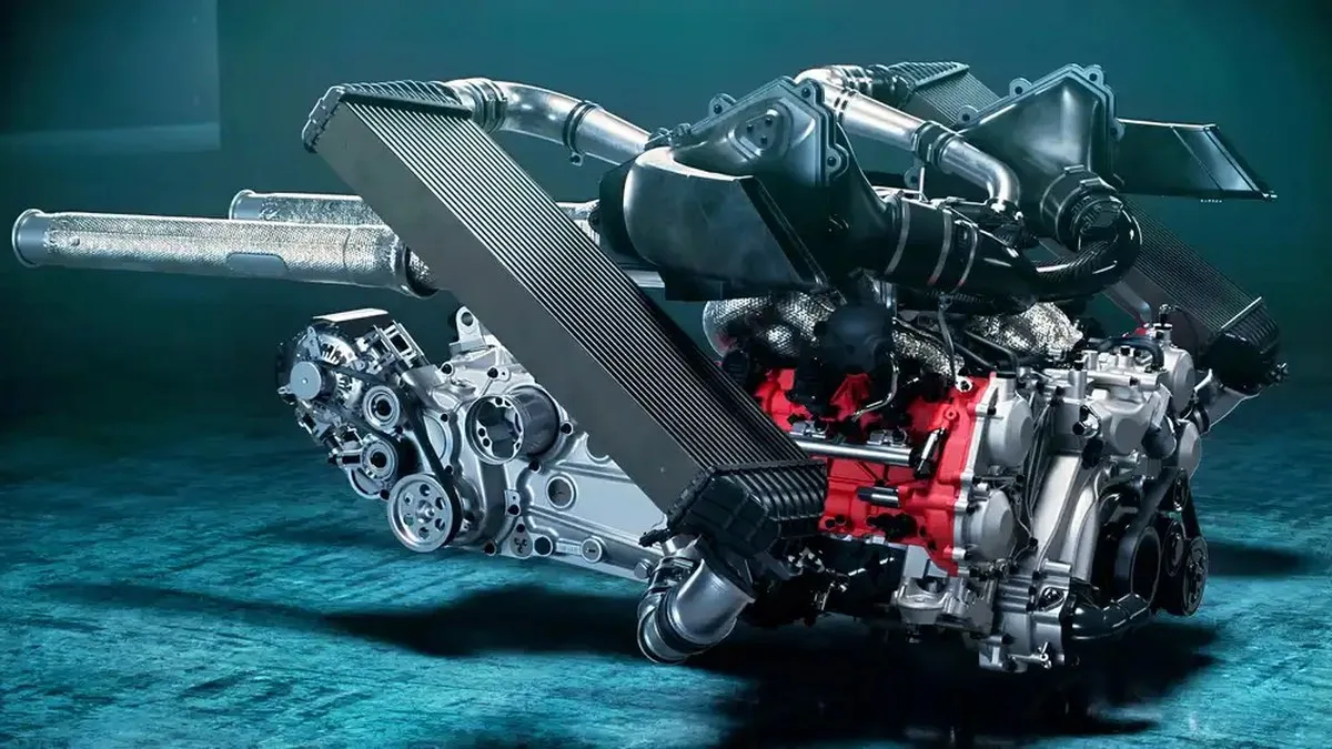 ferrari 296 engine