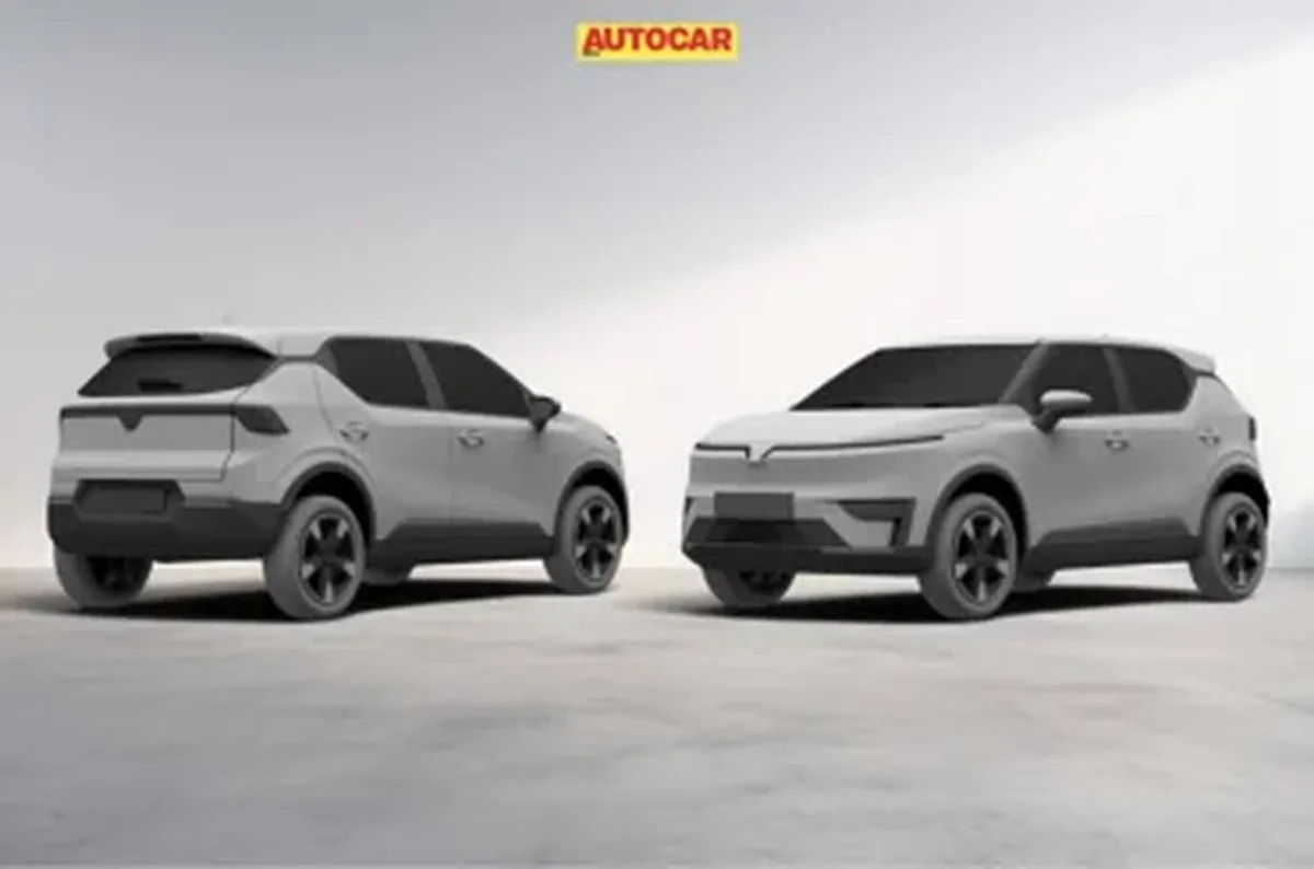 Vinfast files design patent for VF 5 facelift in India