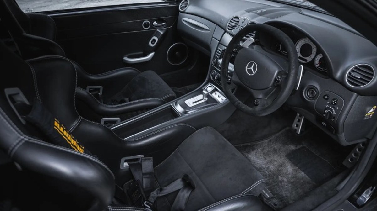 Interior of a 2004 Mercedes CLK DTM AMG