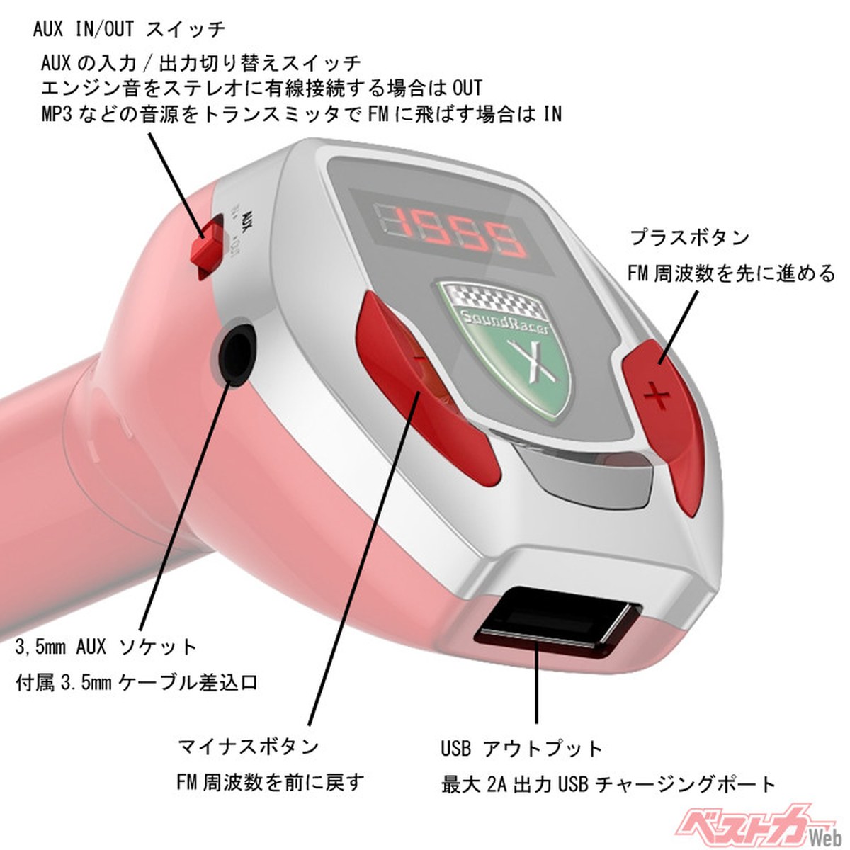 アクセルの踏み込みに応じてリアルタイムにエンジンサウンドが変化