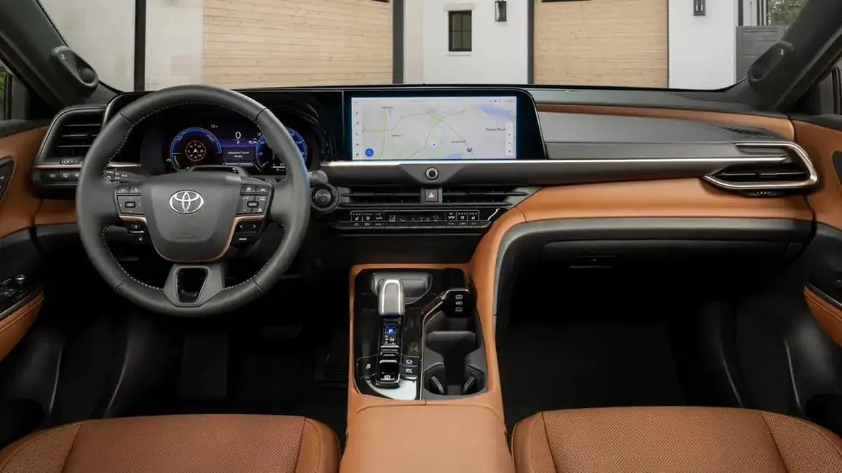 2027 Toyota Crown Signia dashboard