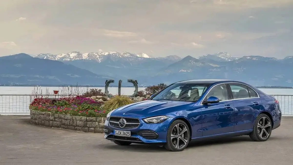 2026 Mercedes-Benz C-Class Sedan Front Angle View