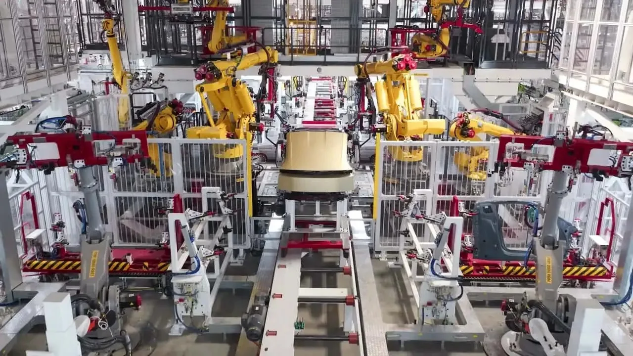 Tesla Cybercab Unboxed Production Line