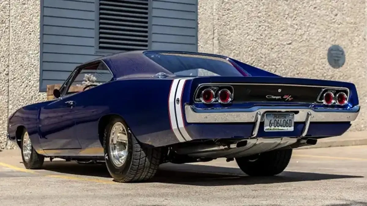 1968 Dodge Charger RT SEMA show car - rear quarter