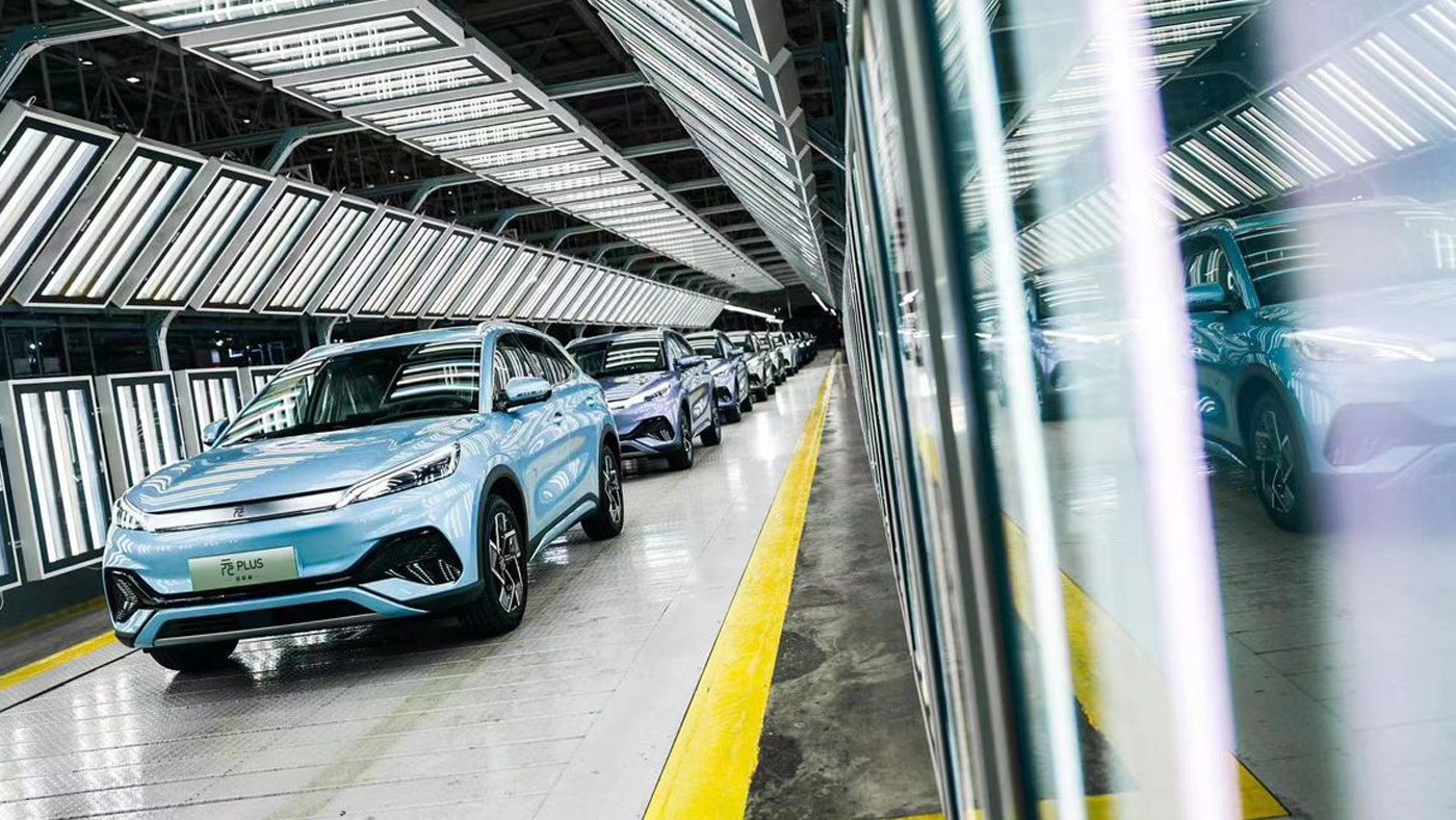 BYD'nin Tayland fabrikası iki yılın ardından 100.000. aracını üretti