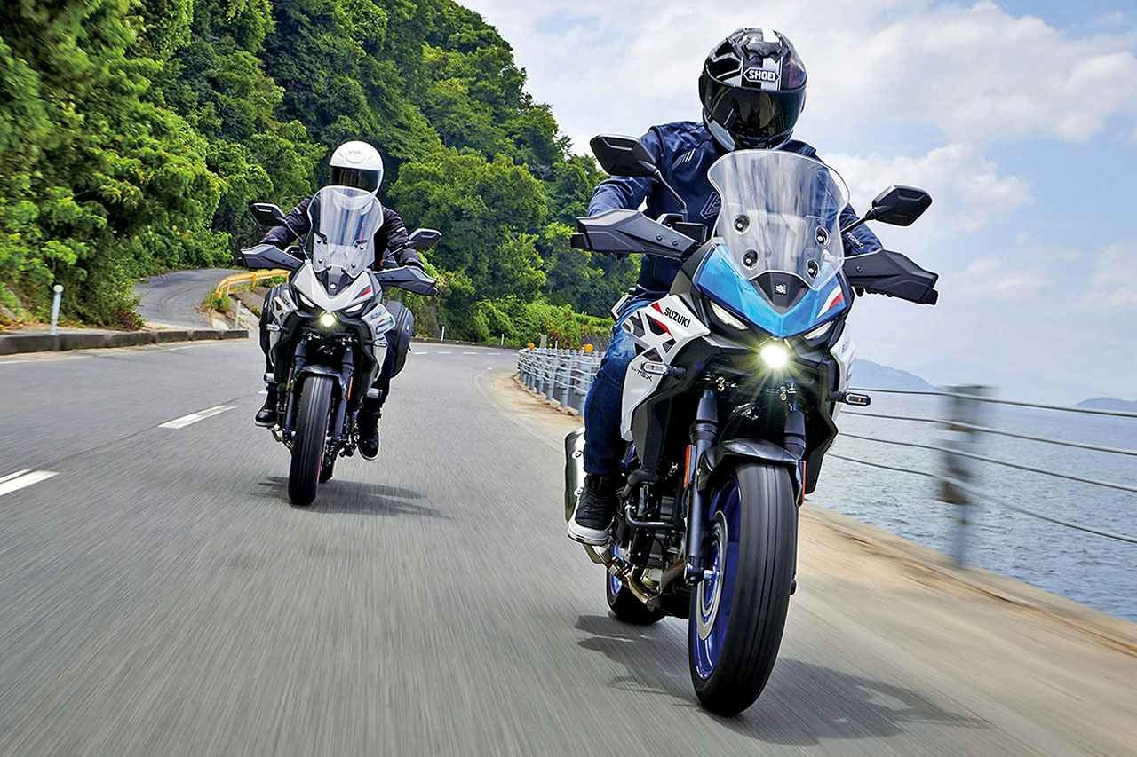 画像: SUZUKI SV-7GX 海外モデル 総排気量:645cc エンジン形式:水冷4ストロークDOHC4バルブV型2気筒 シート高:795mm 車両重量:211kg 価格・発売日未定