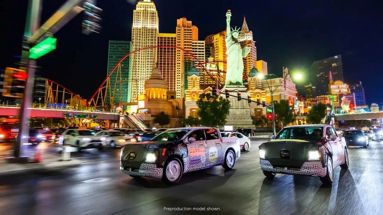 Ford Fathom Prototypes in Las Vegas