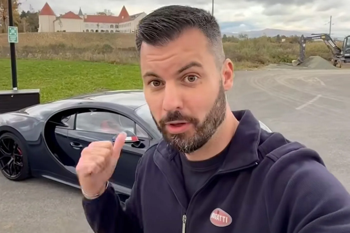 Mate Rimac'ın 3 Milyon Euroluk Bugatti Chiron'u Çalınmaya Çalışıldı