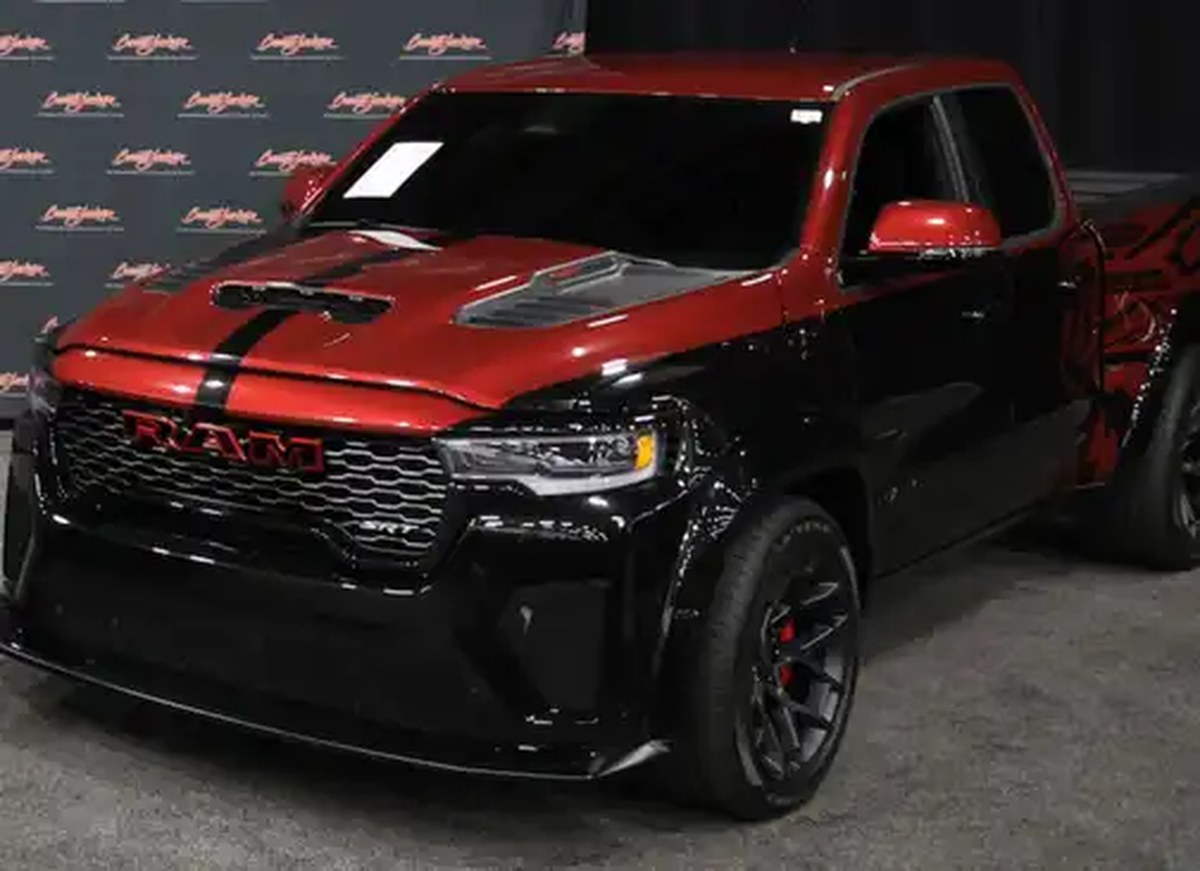 Dana White's $1.5 Million Ram Pickup Lot Outsold Every Supercar At Barrett-Jackson Las Vegas