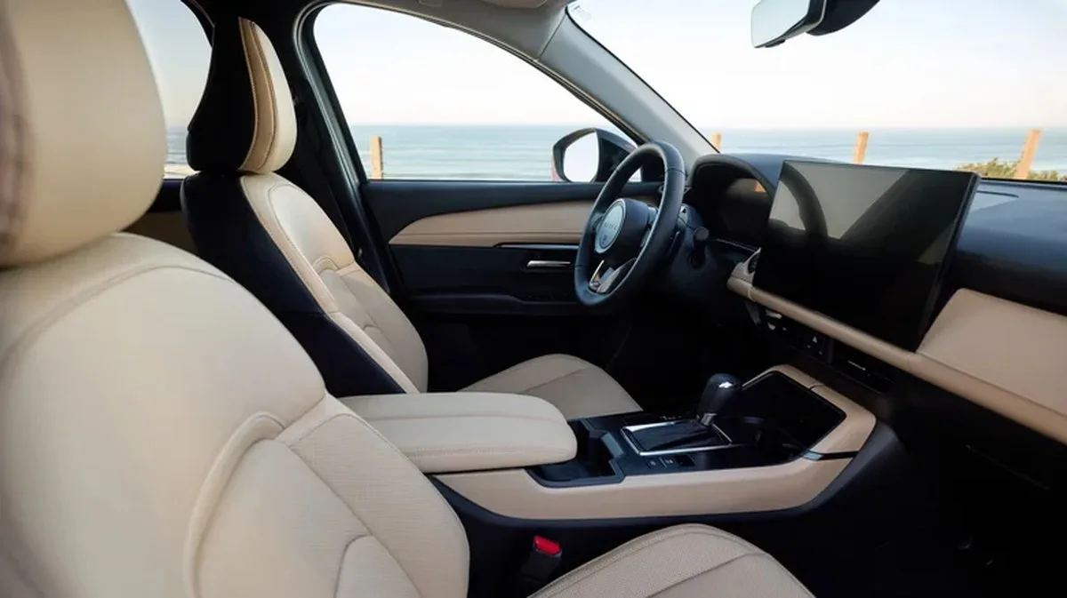Mazda CX-5 interior from passenger side.