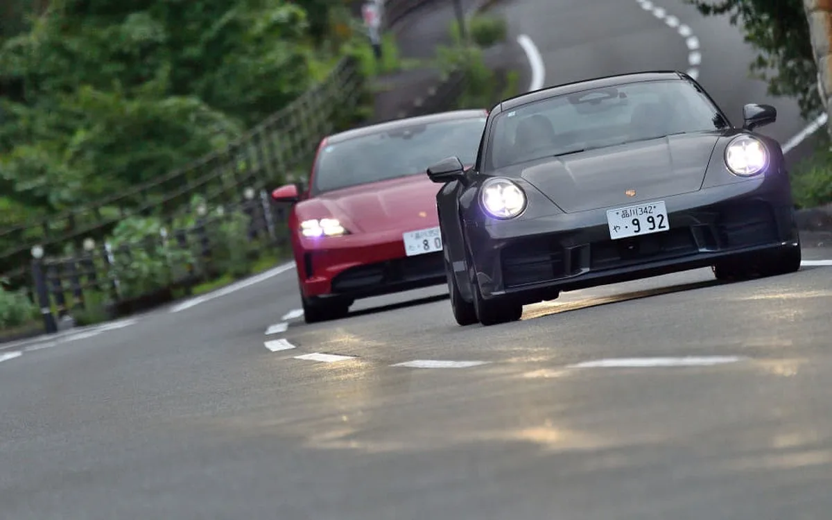 En Yeni Porsche 911 Carrera S ve Taycan GTS: Toplam 1500 km'lik Yolda Birbirinden Geçildi