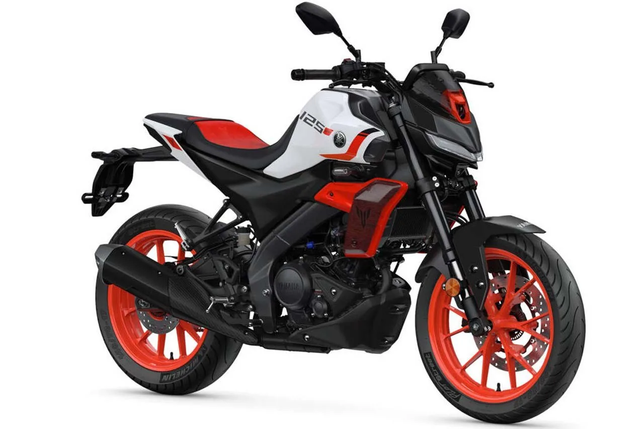 画像: YAMAHA MT-125 2027年モデル(欧州仕様) 総排気量:125cc エンジン形式:水冷4ストSOHC4バルブ単気筒 シート高:810mm 車両重量:142kg