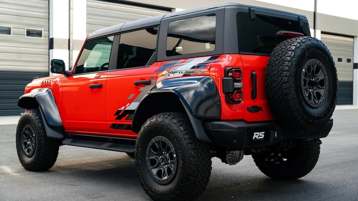 2022 Ford Bronco Raptor With 99 Miles For Sale Is Also Serial Number 00001