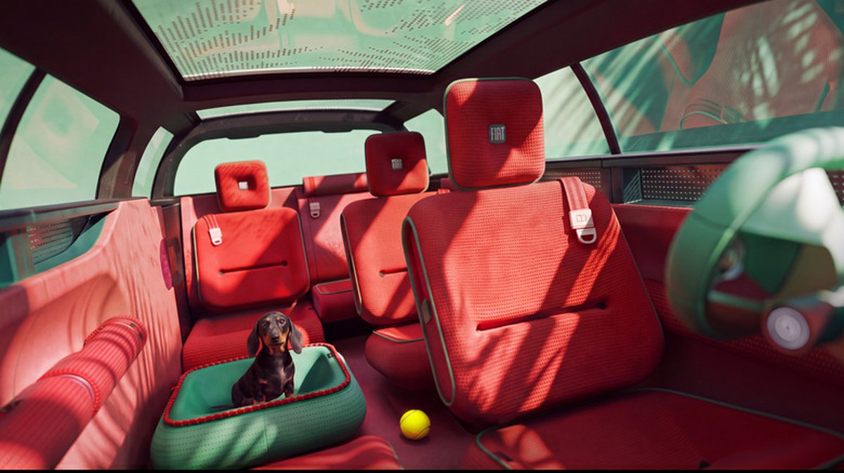 Fiat Multiplay Concept Is A Wacky Watermelon-Inspired Wagon-Up Truck That We're Smitten With