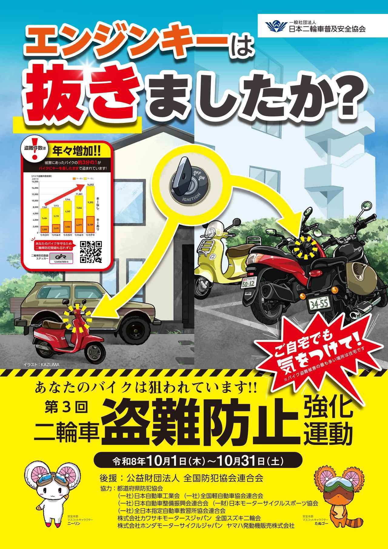 画像: 盗難被害は年間1万4552件！ 愛車を離れる前の確認を習慣に