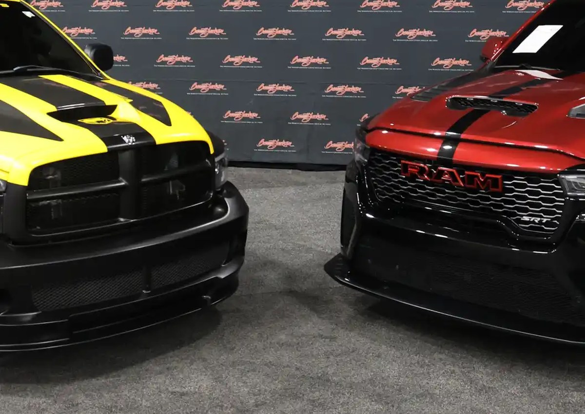 Dana White's $1.5 Million Ram Pickup Lot Outsold Every Supercar At Barrett-Jackson Las Vegas