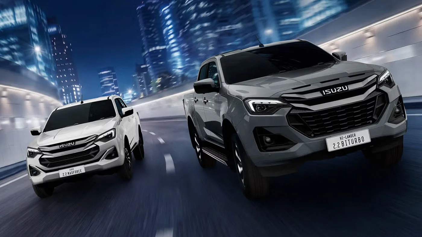 Isuzu D-Max, Thailand'da yeni 2.2 litrelik bi-turbo dizel motorla tanışıyor
