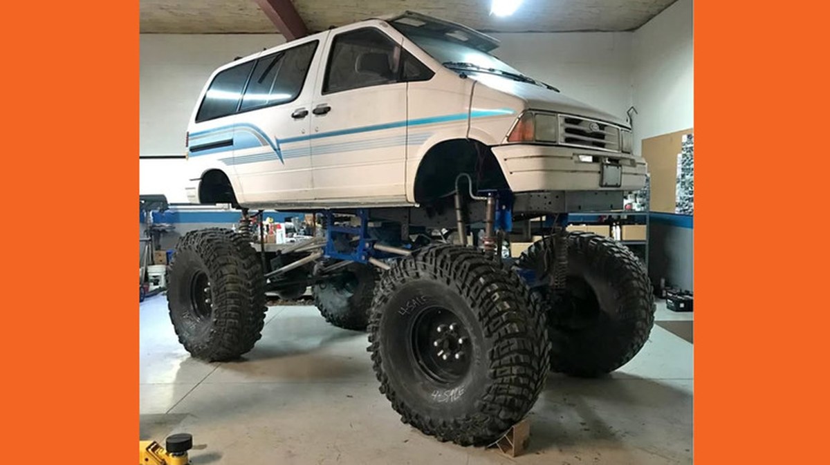 Ford Aerostar Monster Truck, Suzuki Katana Restomod, De Tomaso Pantera: The Dopest Cars I Found For Sale Online
