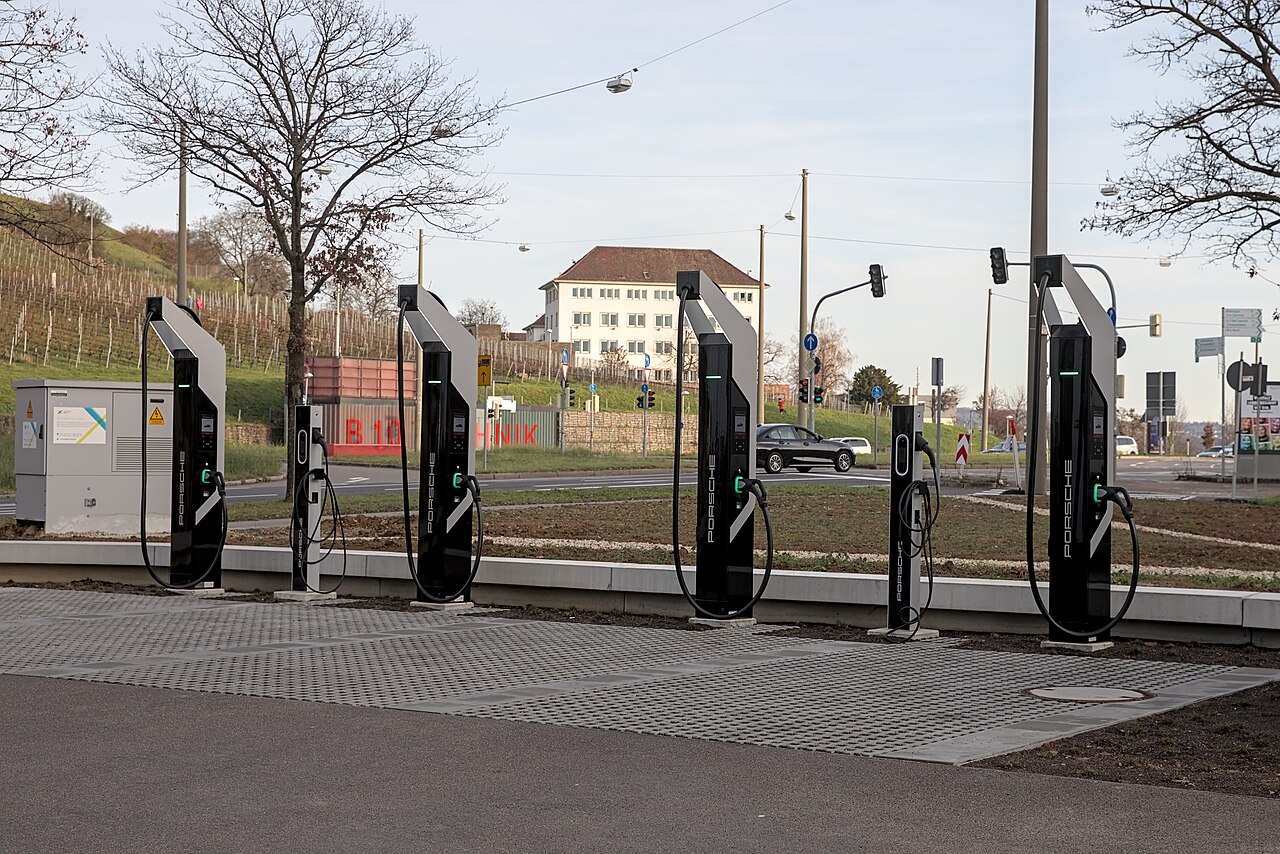 Electric vehicle charging stations in Stuttgart