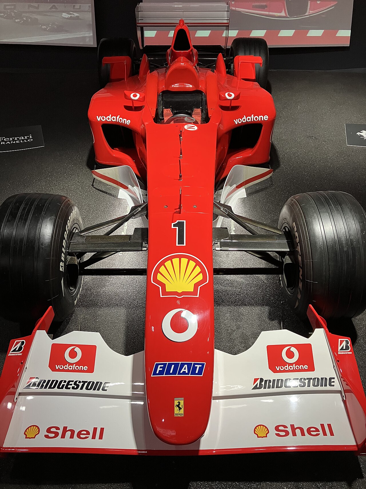 F2002 at the Museo Ferrari