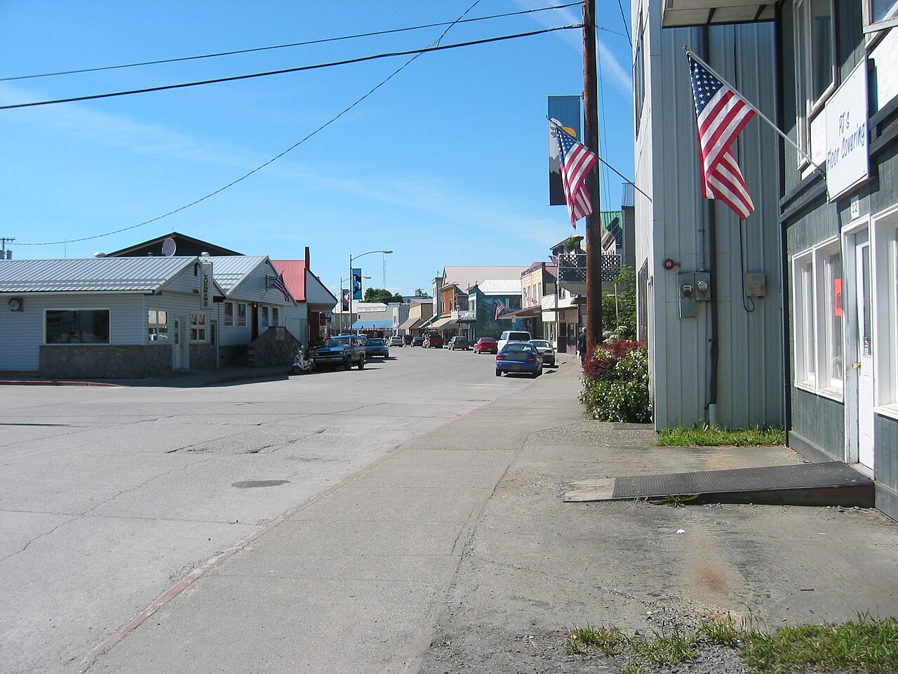 Wrangell downtown